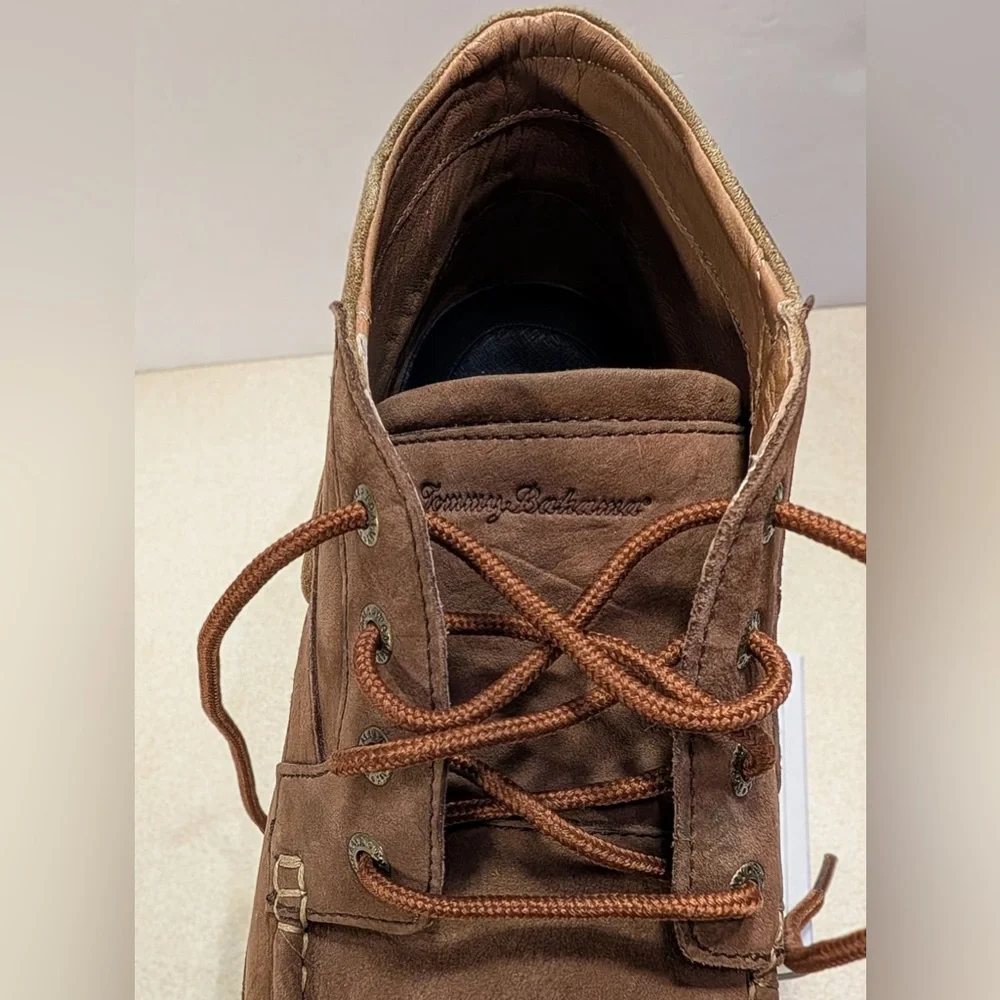 Tommy Bahama Marrakech Mirage Suede Chukka Boots Coffee Brown Men’s Size 10D
